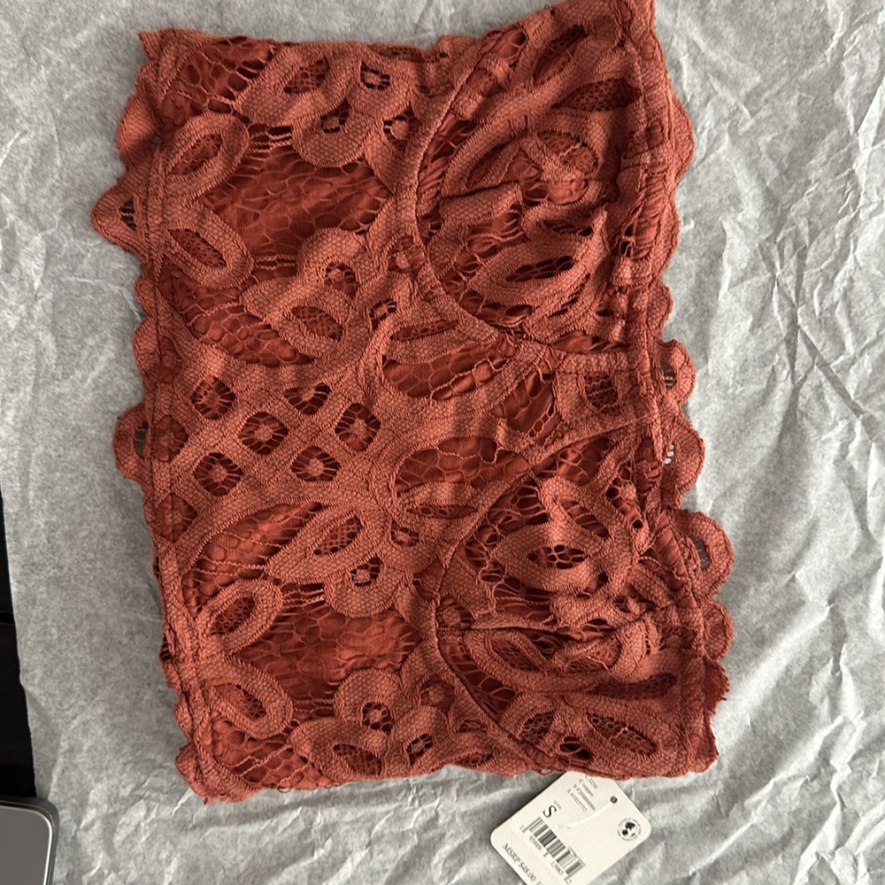 NWT Free People Adella Corset Bra / Copper - Picture 12 of 12